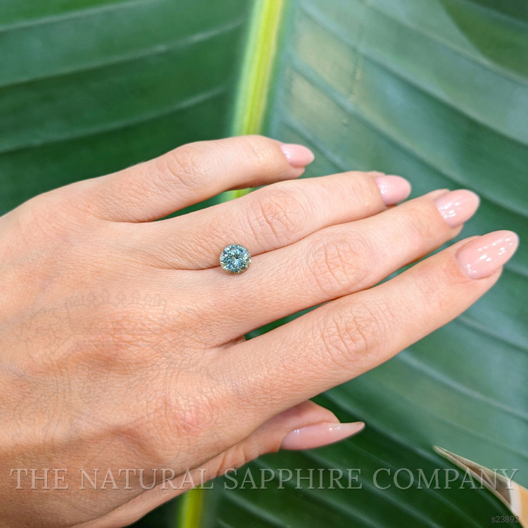 1.47 Ct. Green Sapphire from Montana