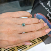 1.47 Ct. Green Sapphire from Montana Life Style