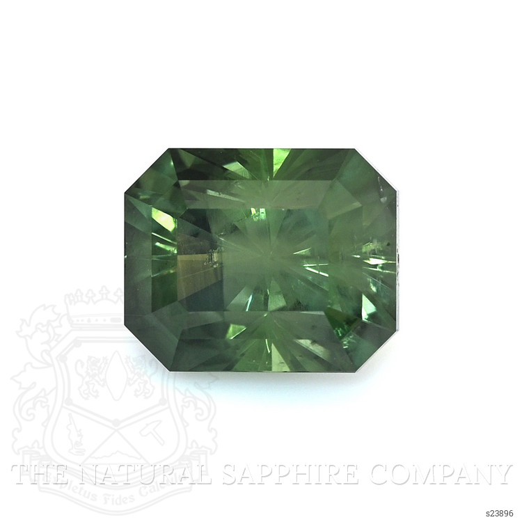 3.69 Ct. Green Sapphire from Montana