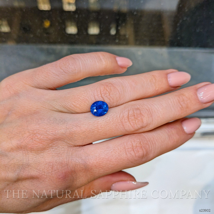 2.72 Ct. Blue Sapphire from Ceylon (Sri Lanka)