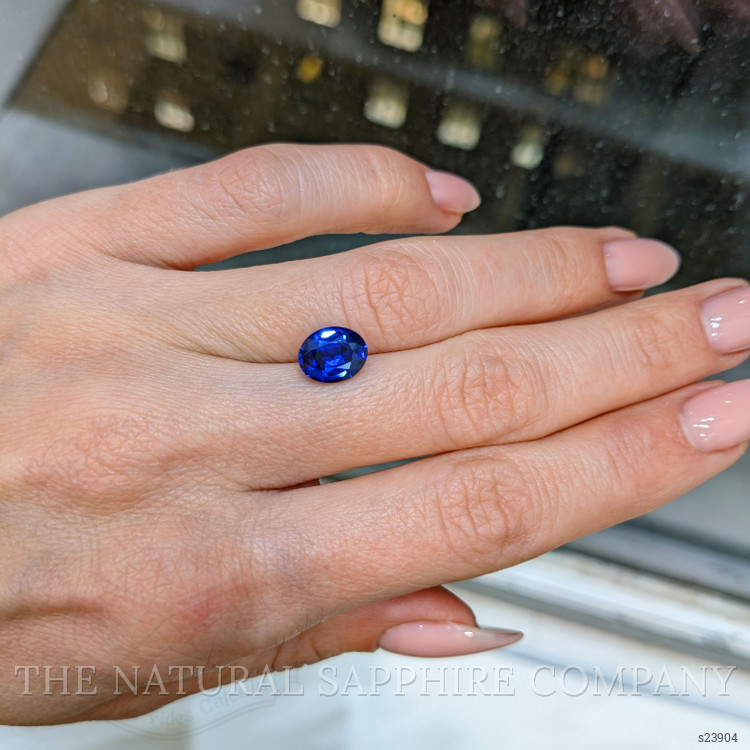2.53 Ct. Blue Sapphire from Ceylon (Sri Lanka)