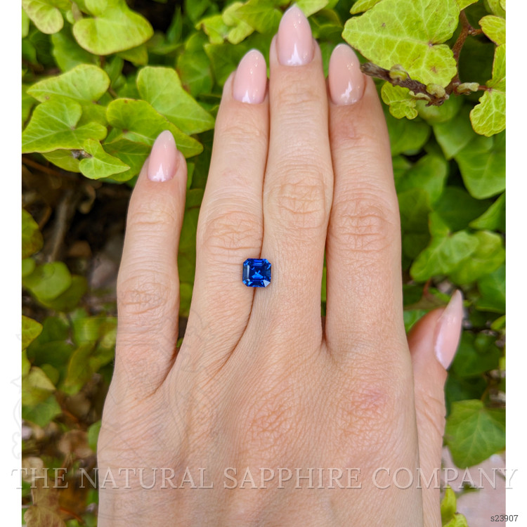 1.37 Ct. Blue Sapphire from Ceylon (Sri Lanka)