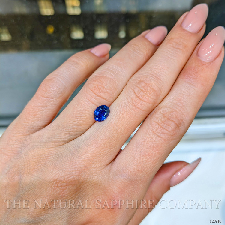 1.12 Ct. Blue Sapphire from Ceylon (Sri Lanka)
