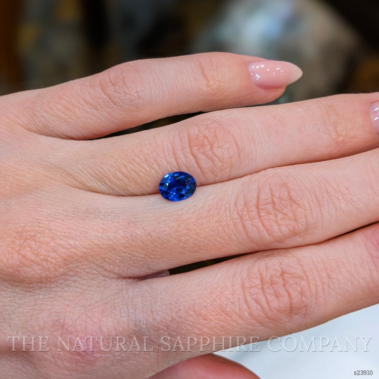 1.12 Ct. Blue Sapphire from Ceylon (Sri Lanka)