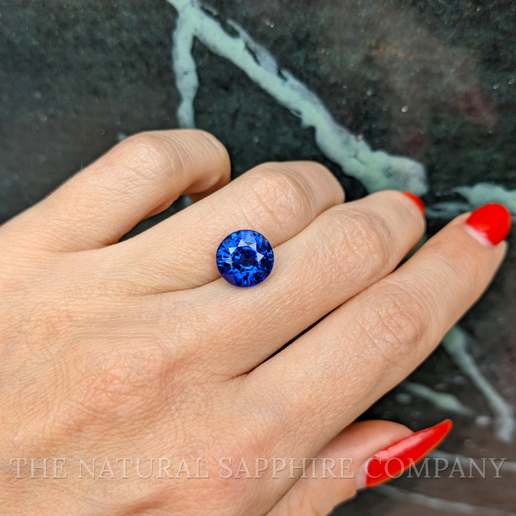 5.07 Ct. Blue Sapphire from Ceylon (Sri Lanka)