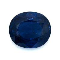 10.73 Ct. Blue Sapphire from Thailand Video