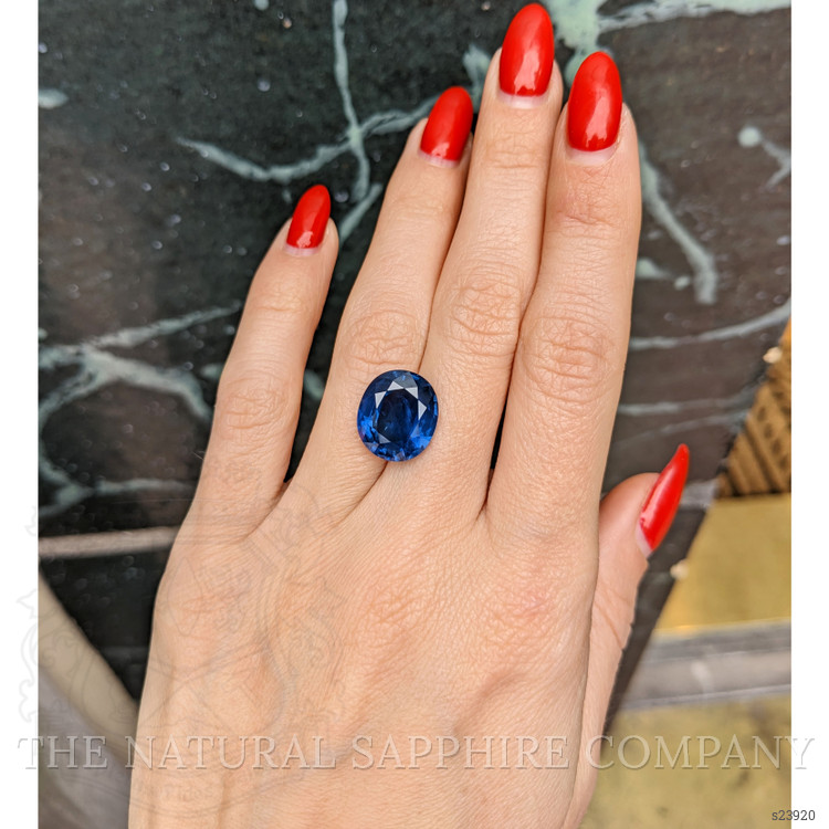 10.73 Ct. Blue Sapphire from Thailand
