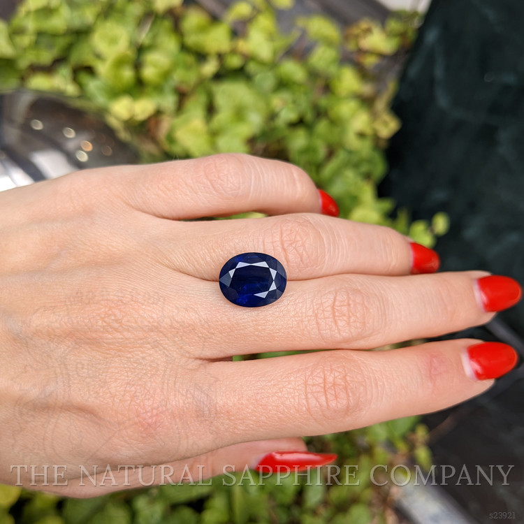 9.07 Ct. Blue Sapphire from Thailand