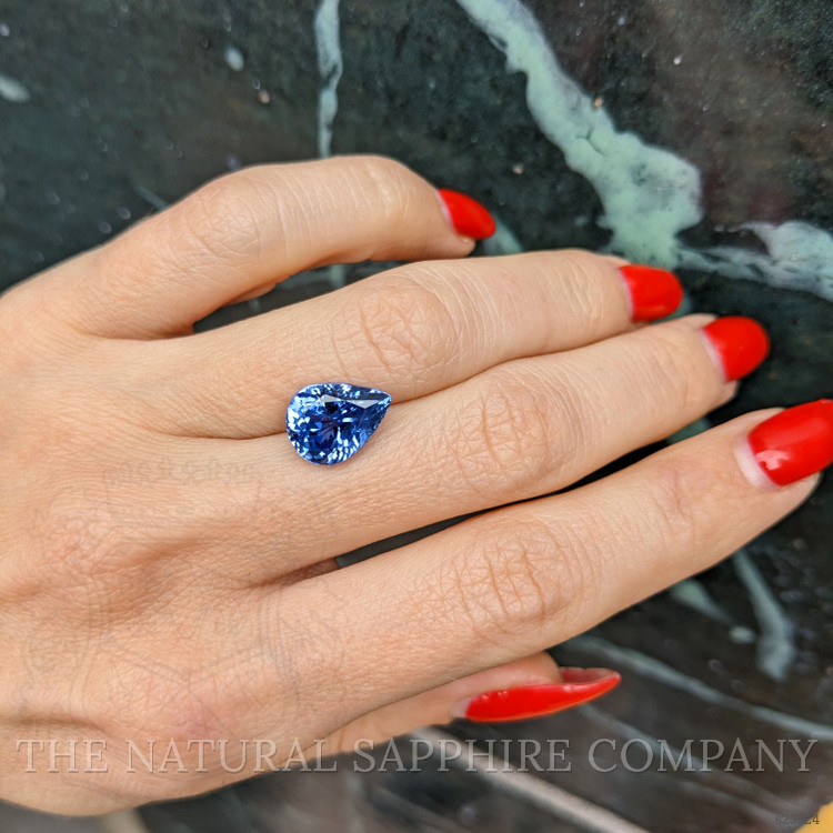 5.83 Ct. Blue Sapphire from Ceylon (Sri Lanka)