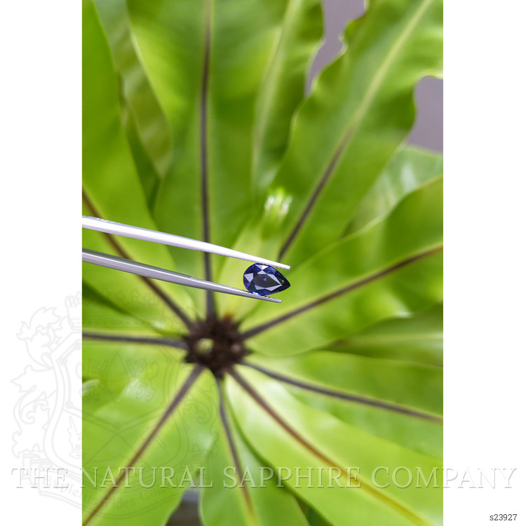 2.92 Ct. Blue Sapphire from Ceylon (Sri Lanka)