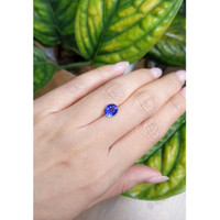 1.72 Ct. Blue Sapphire from Ceylon (Sri Lanka) Life Style