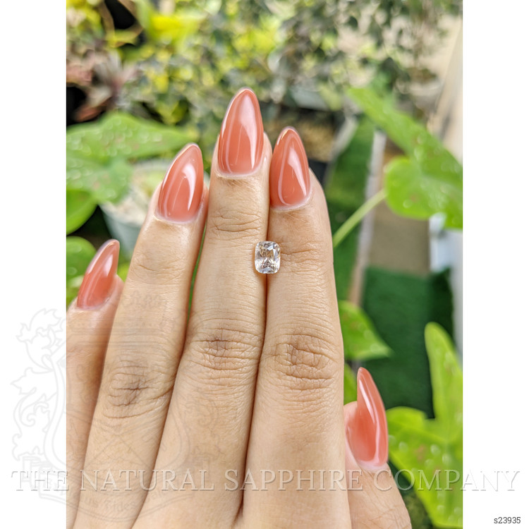 1.22 Ct. Peach Sapphire from Ceylon (Sri Lanka)