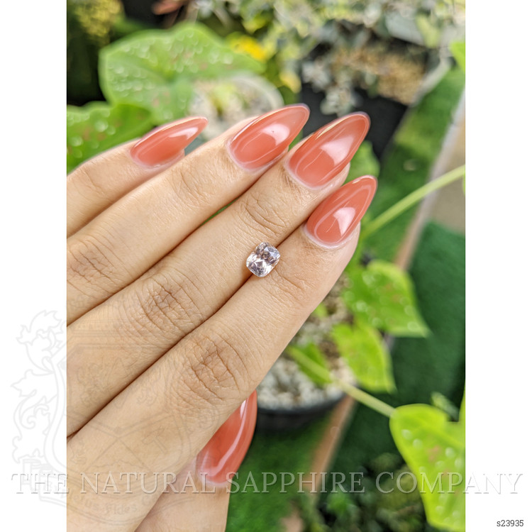 1.22 Ct. Peach Sapphire from Ceylon (Sri Lanka)