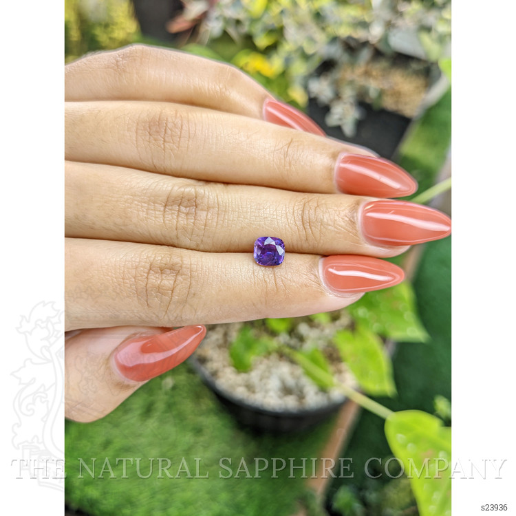 1.25 Ct. Purple Sapphire from Ceylon (Sri Lanka)