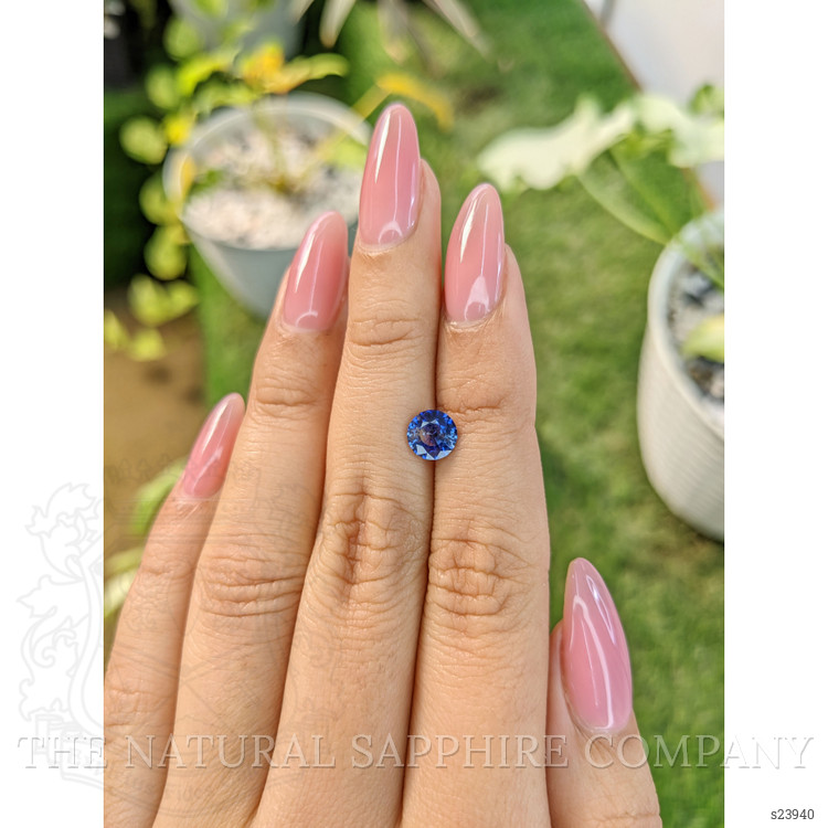 1.20 Ct. Bi Color Sapphire from Ceylon (Sri Lanka)