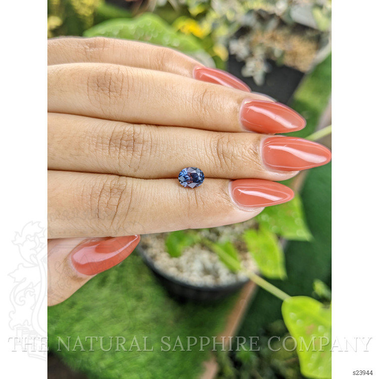 1.29 Ct. Bi Color Sapphire from Ceylon (Sri Lanka)
