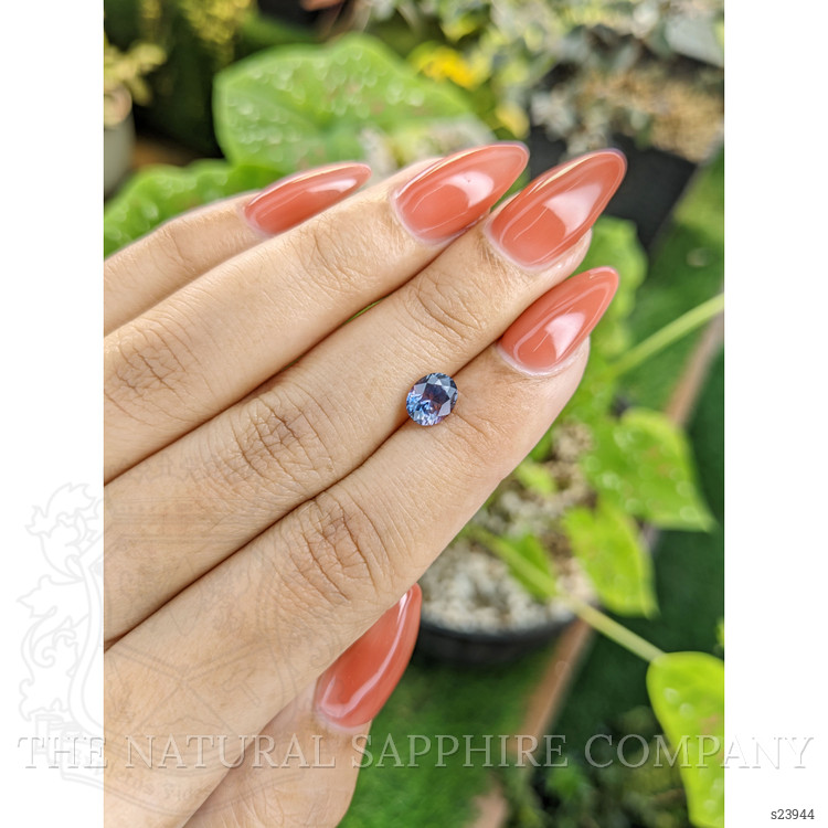1.29 Ct. Bi Color Sapphire from Ceylon (Sri Lanka)