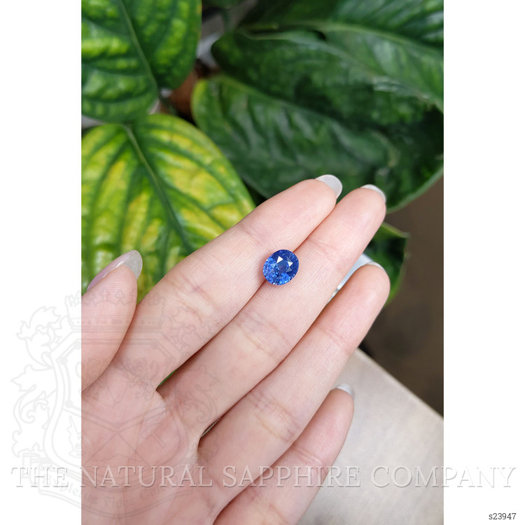 4.02 Ct. Blue Sapphire from Ceylon (Sri Lanka)