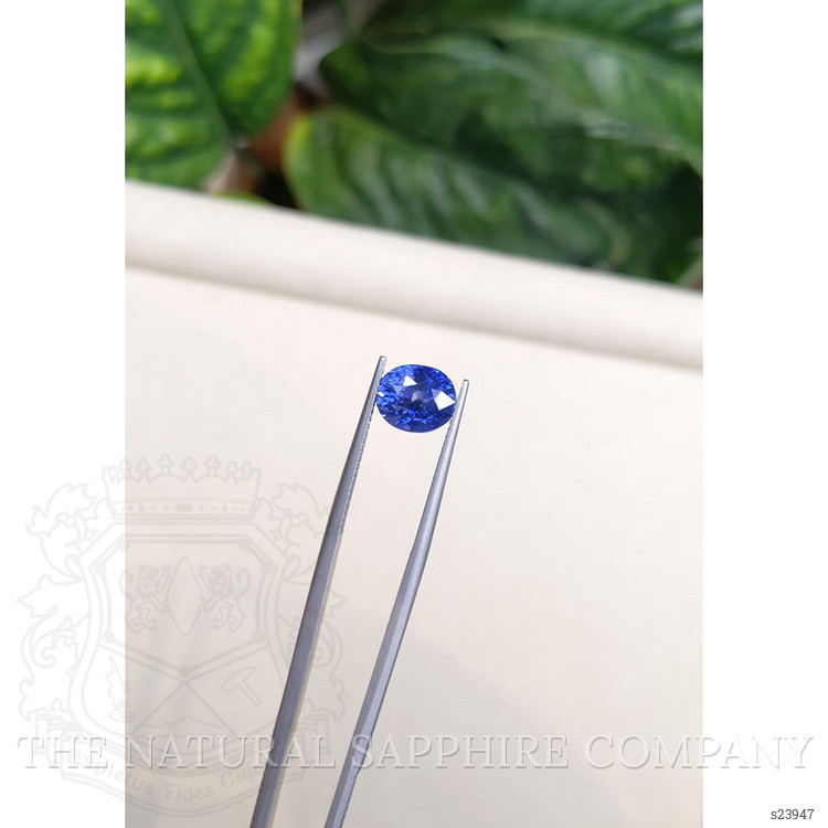 4.02 Ct. Blue Sapphire from Ceylon (Sri Lanka)
