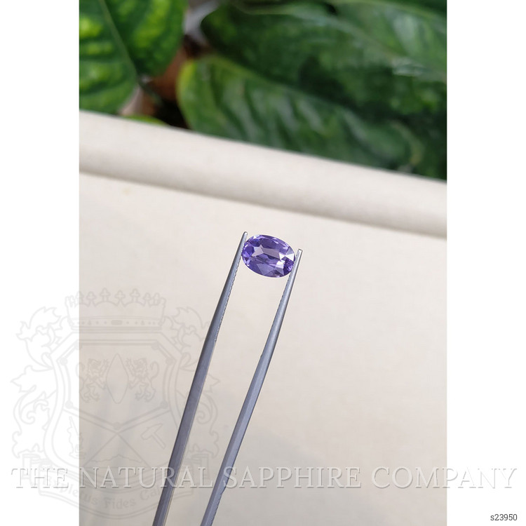 2.61 Ct. Purple Sapphire from Ceylon (Sri Lanka)