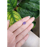 2.61 Ct. Purple Sapphire from Ceylon (Sri Lanka) Life Style