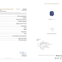 4.06 Ct. Blue Sapphire from Ceylon (Sri Lanka) Pdf