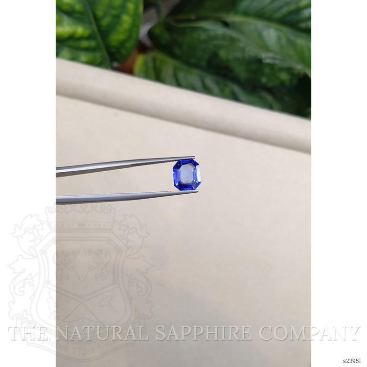 4.06 Ct. Blue Sapphire from Ceylon (Sri Lanka)