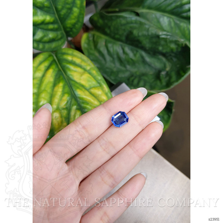 4.06 Ct. Blue Sapphire from Ceylon (Sri Lanka)