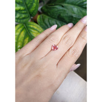 1.55 Ct. Padparadscha Sapphire from Ceylon (Sri Lanka) Life Style