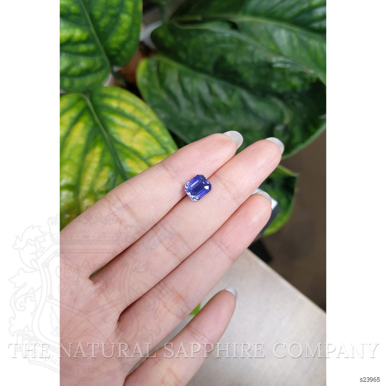 2.39 Ct. Purplish Blue Sapphire from Ceylon (Sri Lanka)