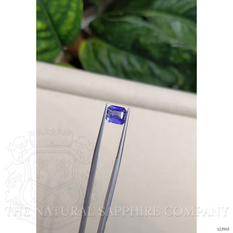 2.39 Ct. Purplish Blue Sapphire from Ceylon (Sri Lanka)