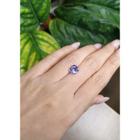 2.75 Ct. Blue Sapphire from Ceylon (Sri Lanka) Life Style