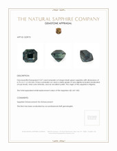 2.07 Ct. Sapphire from Nigeria Appraisal