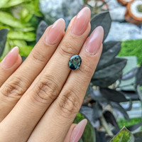 3.55 Ct. Sapphire from Nigeria Life Style