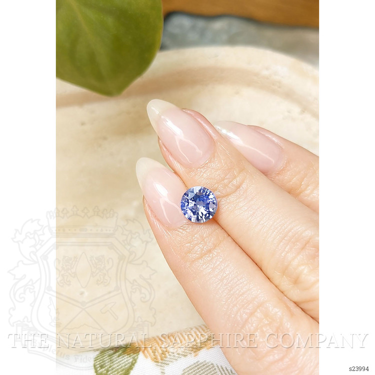 2.20 Ct. Blue Sapphire from Ceylon (Sri Lanka)