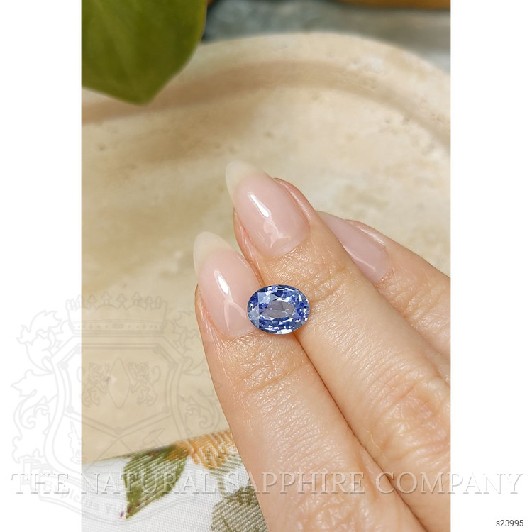 2.51 Ct. Blue Sapphire from Ceylon (Sri Lanka)