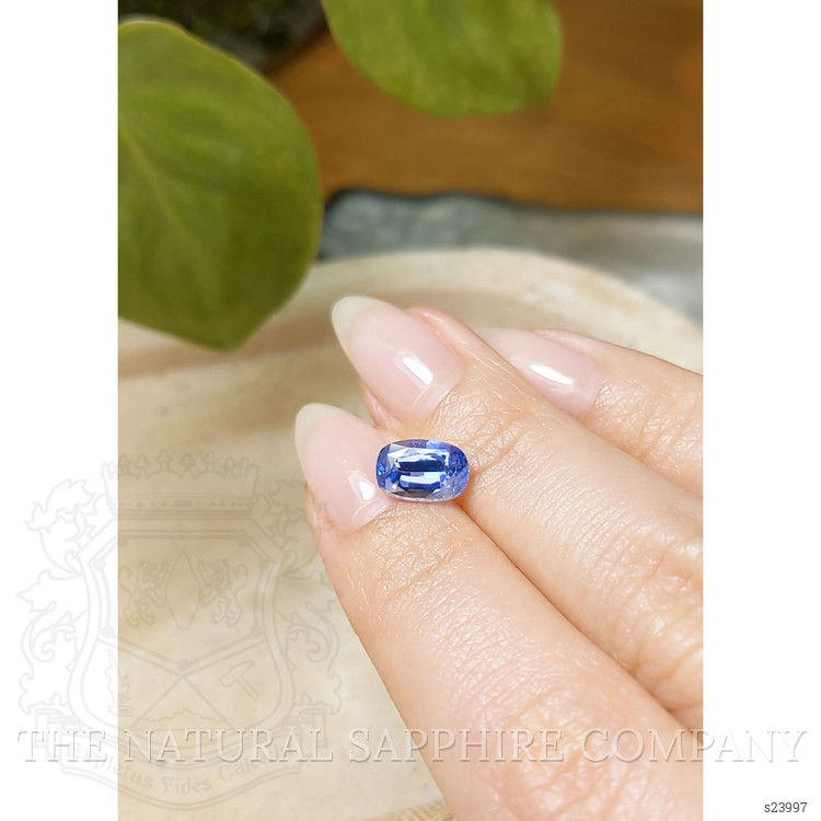2.11 Ct. Blue Sapphire from Ceylon (Sri Lanka)