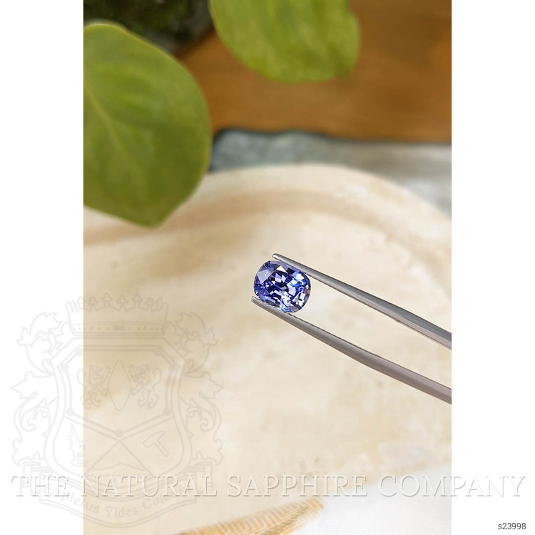 2.08 Ct. Blue Sapphire from Ceylon (Sri Lanka)