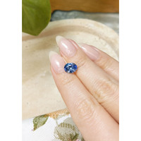 1.93 Ct. Blue Sapphire from Ceylon (Sri Lanka) Life Style