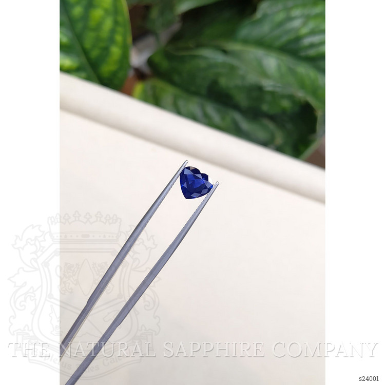 2.06 Ct. Blue Sapphire from Ceylon (Sri Lanka)