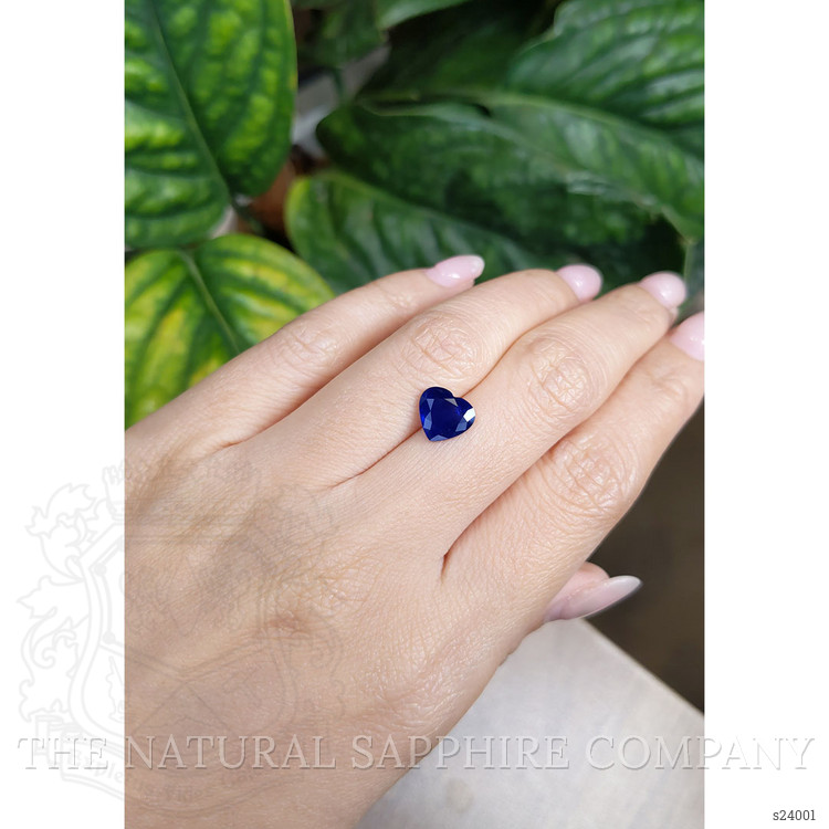 2.06 Ct. Blue Sapphire from Ceylon (Sri Lanka)