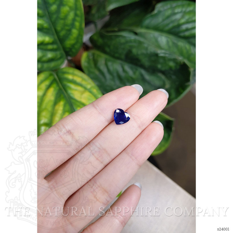 2.06 Ct. Blue Sapphire from Ceylon (Sri Lanka)