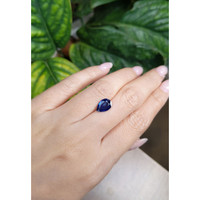 2.17 Ct. Blue Sapphire from Ceylon (Sri Lanka) Life Style
