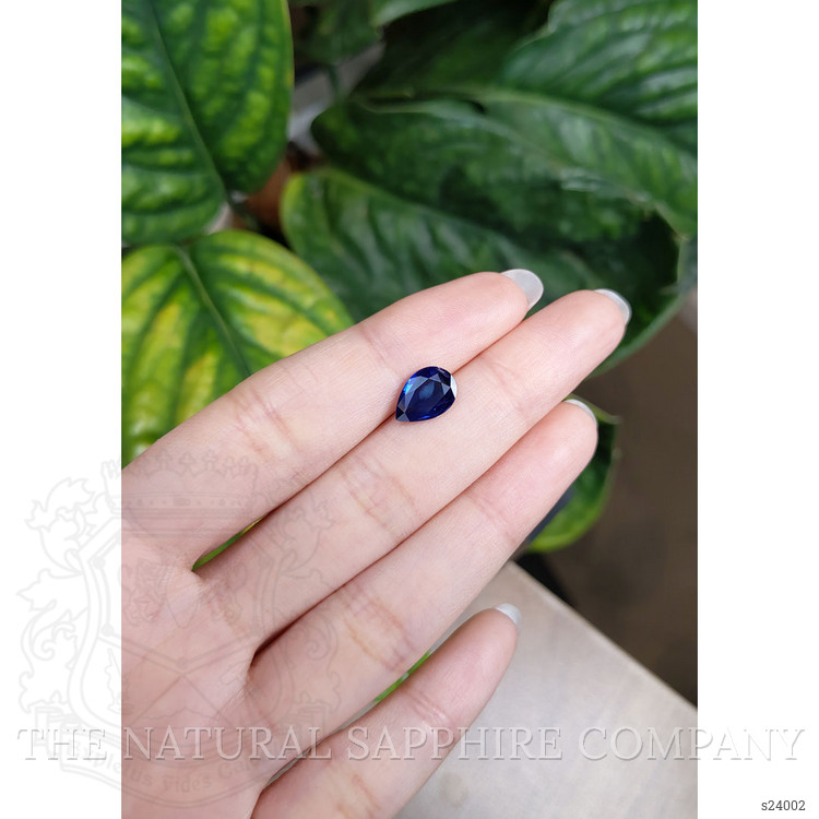 2.17 Ct. Blue Sapphire from Ceylon (Sri Lanka)
