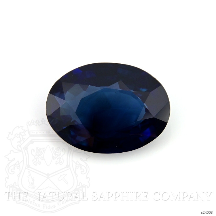 2.87 Ct. Blue Sapphire from Ceylon (Sri Lanka)