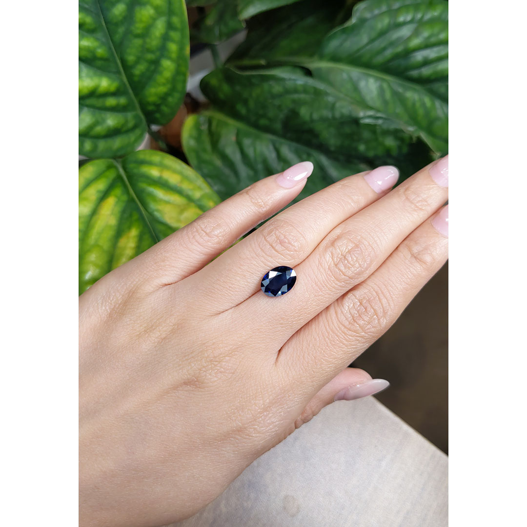 Loose Blue Sapphire - Oval 2.87 Ct. - #S24003 | The Natural