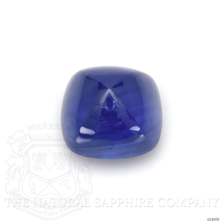 2.06 Ct. Blue Cabochon Sapphire from Ceylon (Sri Lanka)