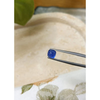 2.06 Ct. Blue Cabochon Sapphire from Ceylon (Sri Lanka) Life Style