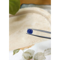 2.63 Ct. Blue Cabochon Sapphire from Ceylon (Sri Lanka) Life Style