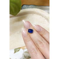 2.63 Ct. Blue Cabochon Sapphire from Ceylon (Sri Lanka) Life Style